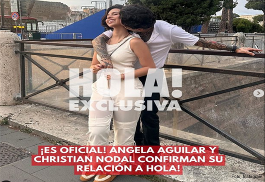 S Andan Christian Nodal Y Ngela Aguilar Confirman Su Romance K